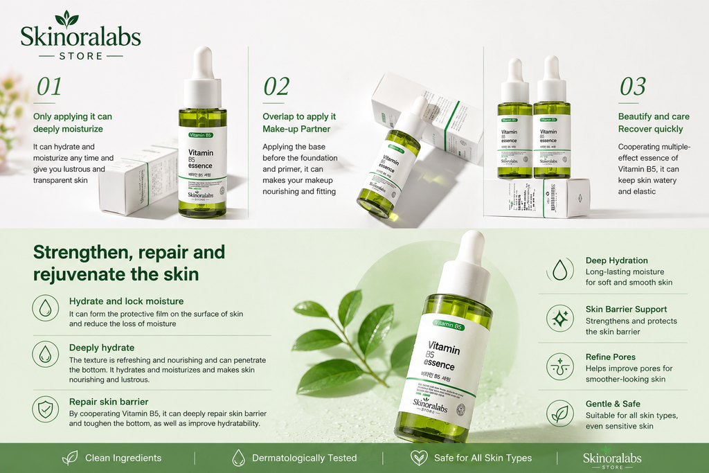 Skinoralabs Hyaluronic Acid B5 Hydrating Facial Serum