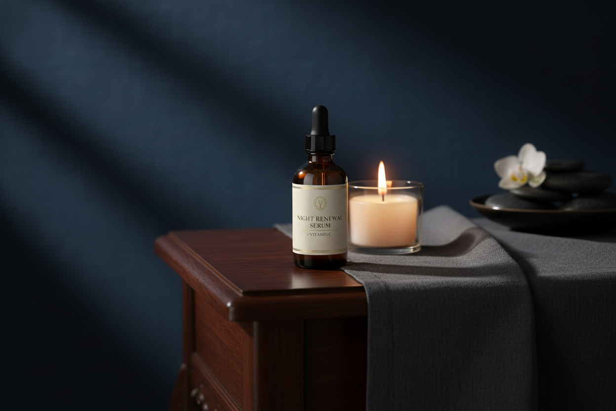 Night serum scene